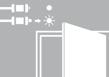 Door Contact Switch, for use with Loox LED Lights - Woodworkers.ie - 
