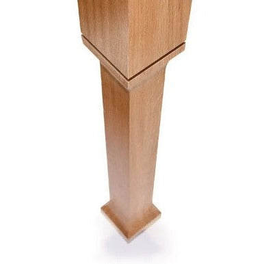 Dublin Short Square Newel Post - Woodworkers.ie - 