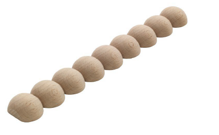 DECORATIVE MOULD 30MM  BEADS HALF ROUND    X 1000MM  LONG