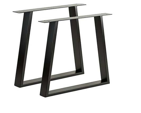 TABLE LEG  BLACK 700 HIGH   X  60MM X 40MM  2 PER BOX (EKA201)