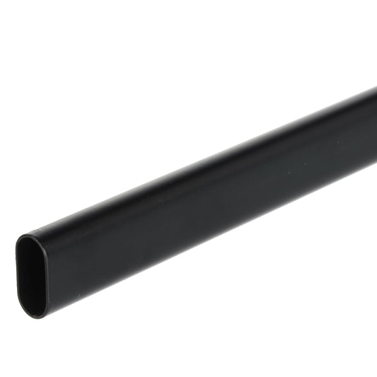 BLACK OVAL RAIL 3MT LENGTH