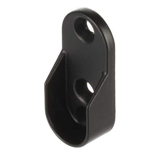 BLACK OVAL RAIL END
