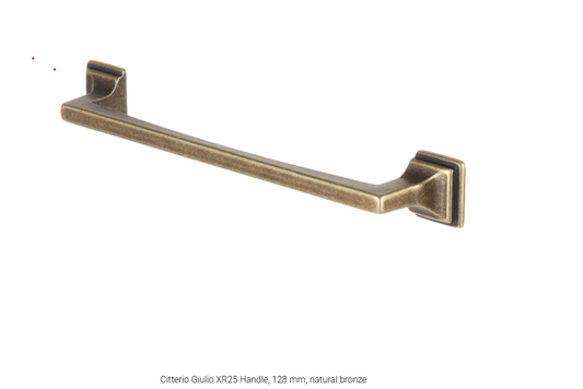 XR25  HANDLE 128MM NATURAL BRONZE