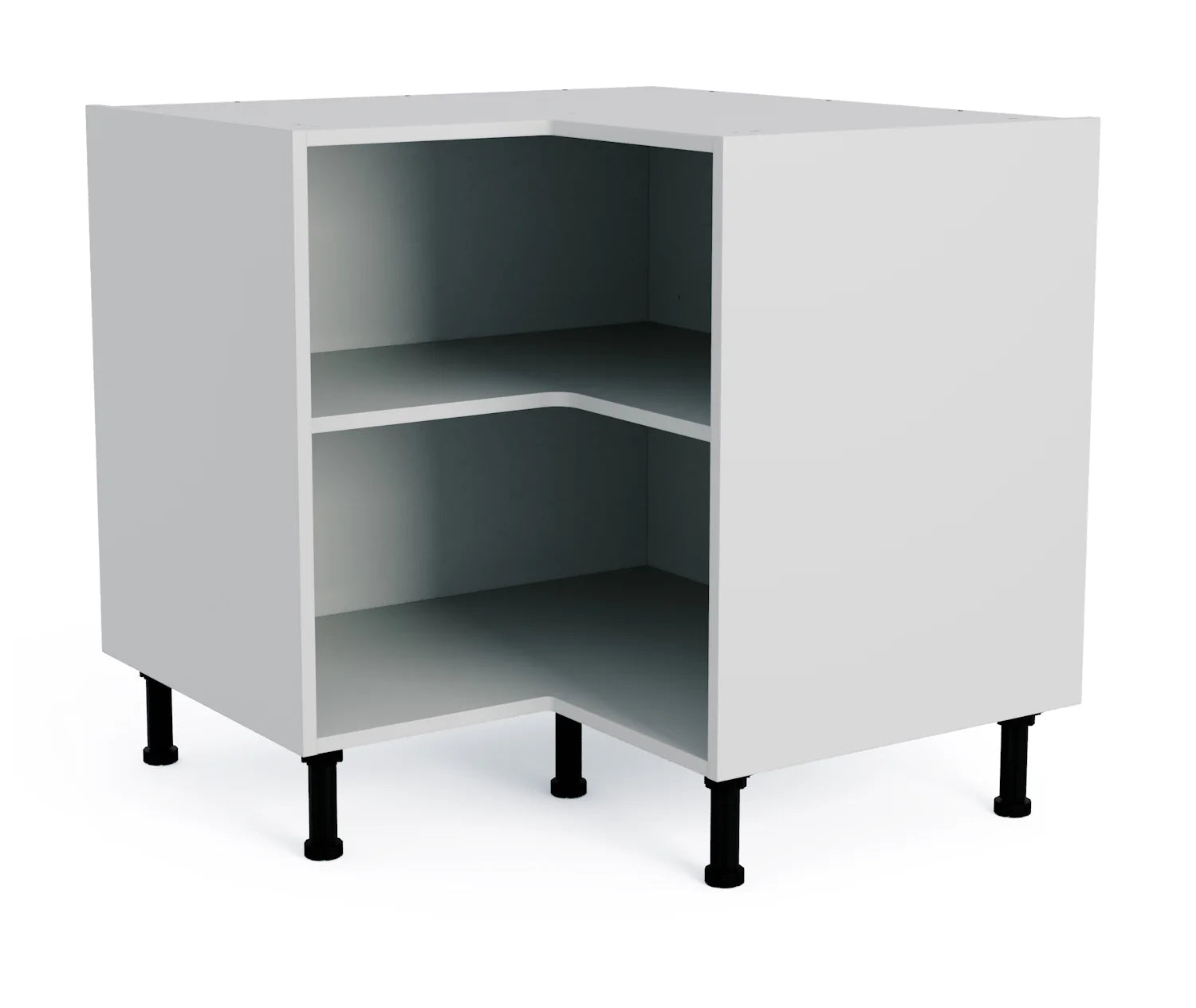 FINSA BASE CORNER UNIT 900MM NATURAL GREY