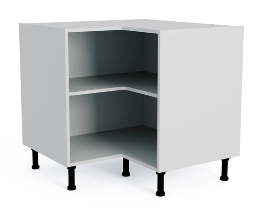 FINSA BASE CORNER UNIT 900MM NATURAL GREY - Woodworkers.ie - 