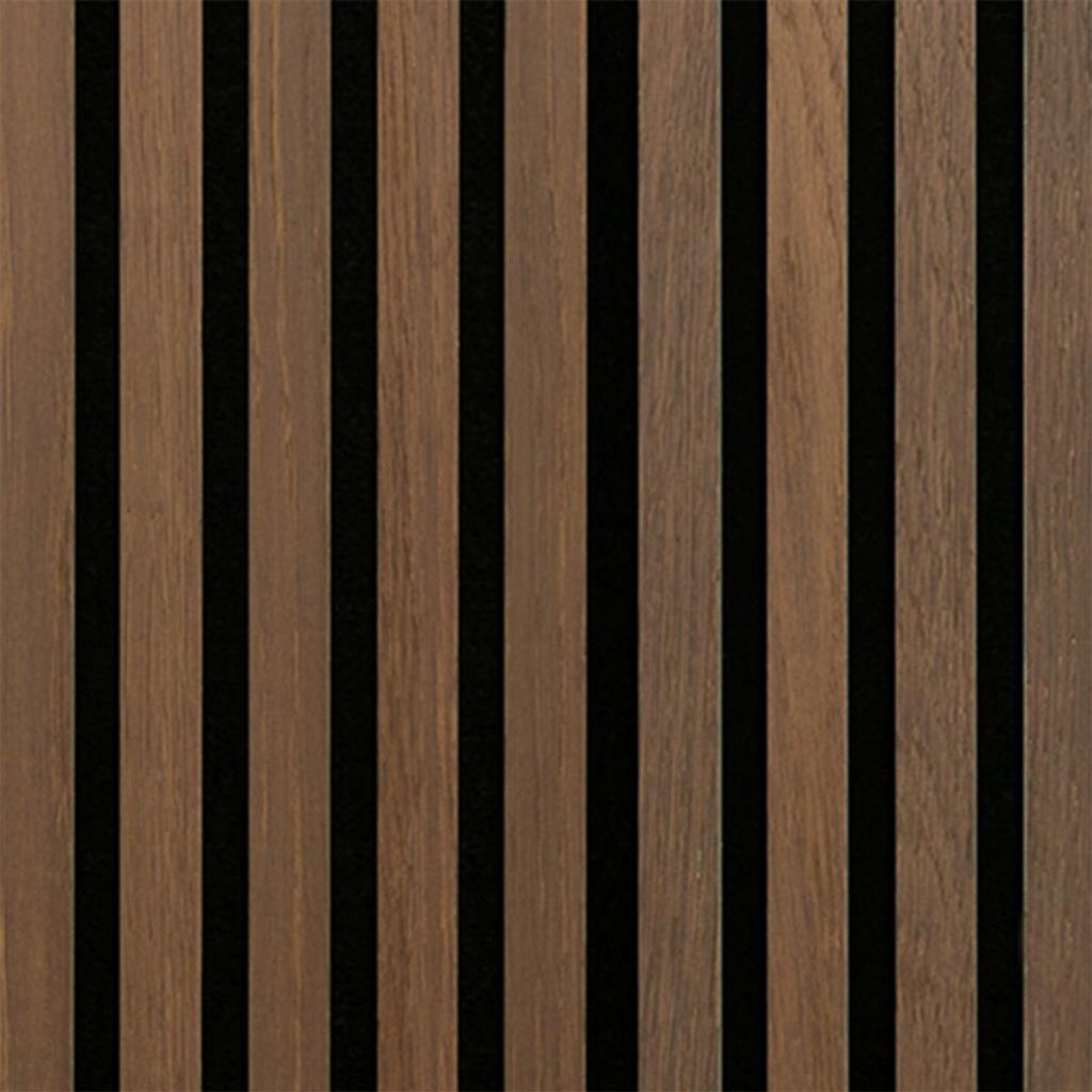 FT PREMIUM ACOUSTIC PANEL OILED OAK 2440 X 605 X 22mm - Woodworkers.ie - 