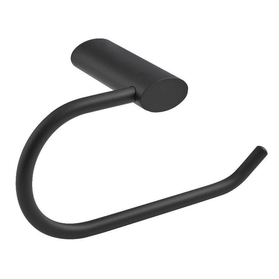Frisco Black Toilet Roll Holder