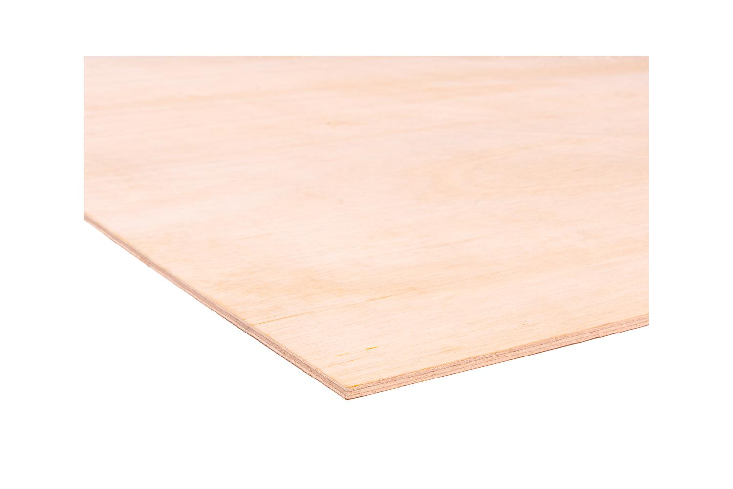 GREENPLEX  PLUS EUCALYPTUS PLYWOOD WBP  2440 X 1220 X 3.6 mm - Woodworkers.ie - 