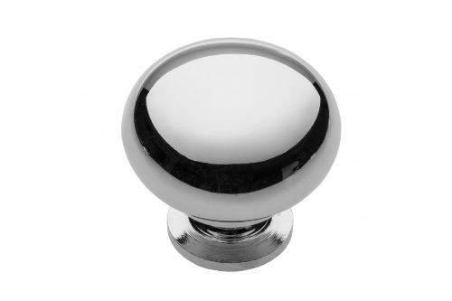 Gtv Bergamo Chrome Knob - Woodworkers.ie - 