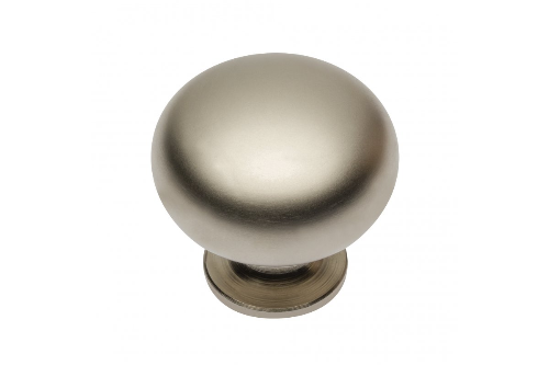 Gtv Bergamo Satin Chrome Knob - Woodworkers.ie - 