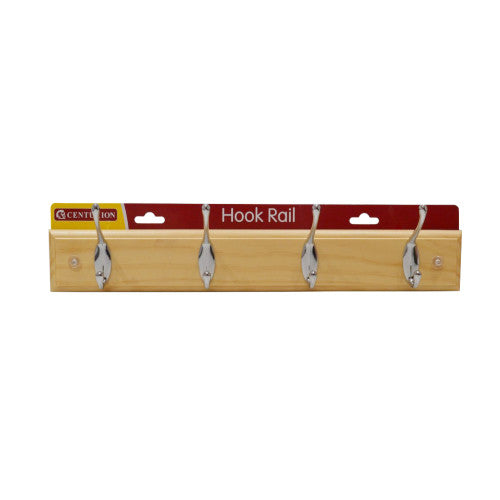 4 Hook Standard Hook Rail Pine Board  ( 3 Variants )