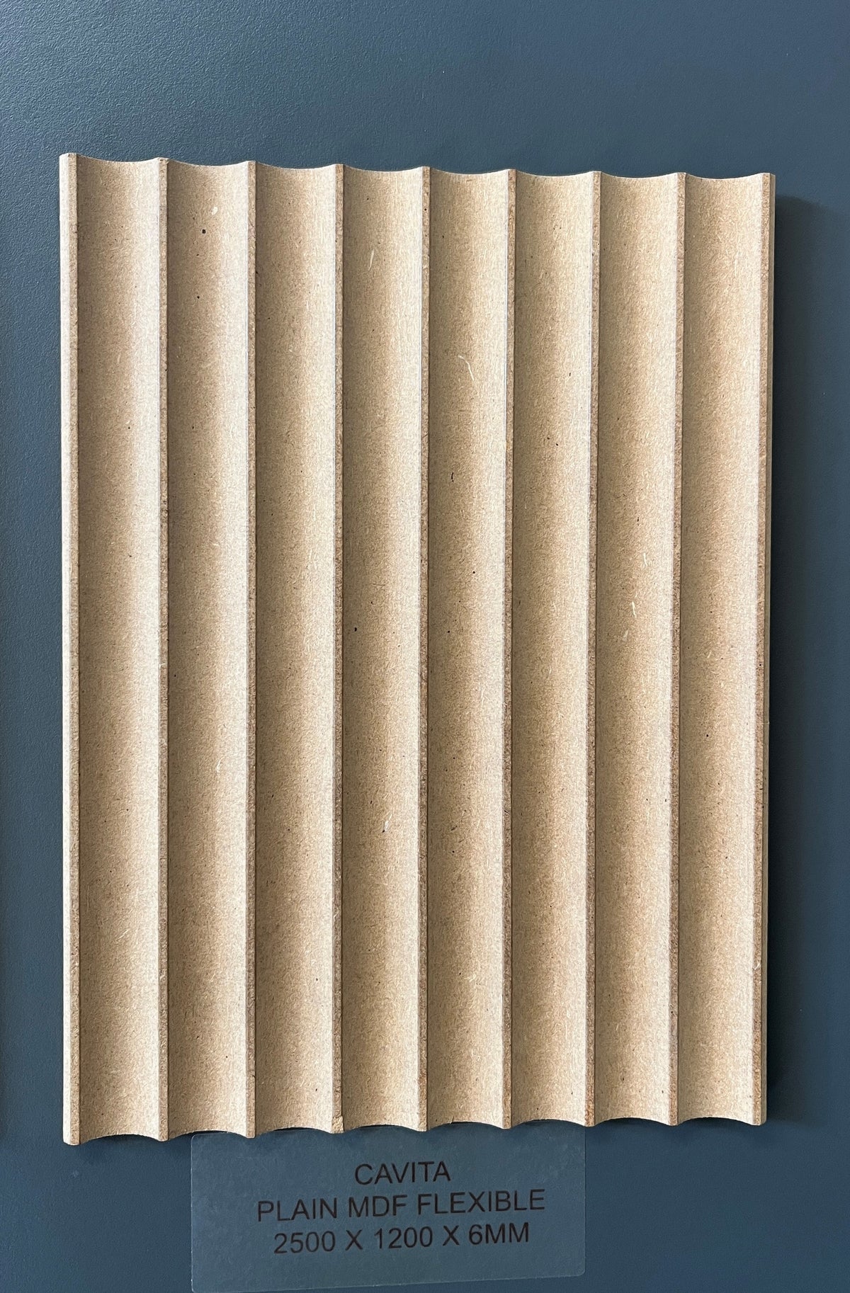 CAVITA  CONCAVE PLAIN MDF FLEXIBLE  2500 X 1200 X 6mm