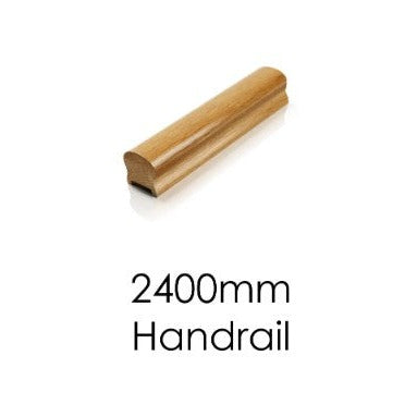 Handrail 2400mm - Woodworkers.ie - 