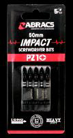 ABRACS PZ1 IMPACT SCREWDRIVER BIT 50mm 5PK