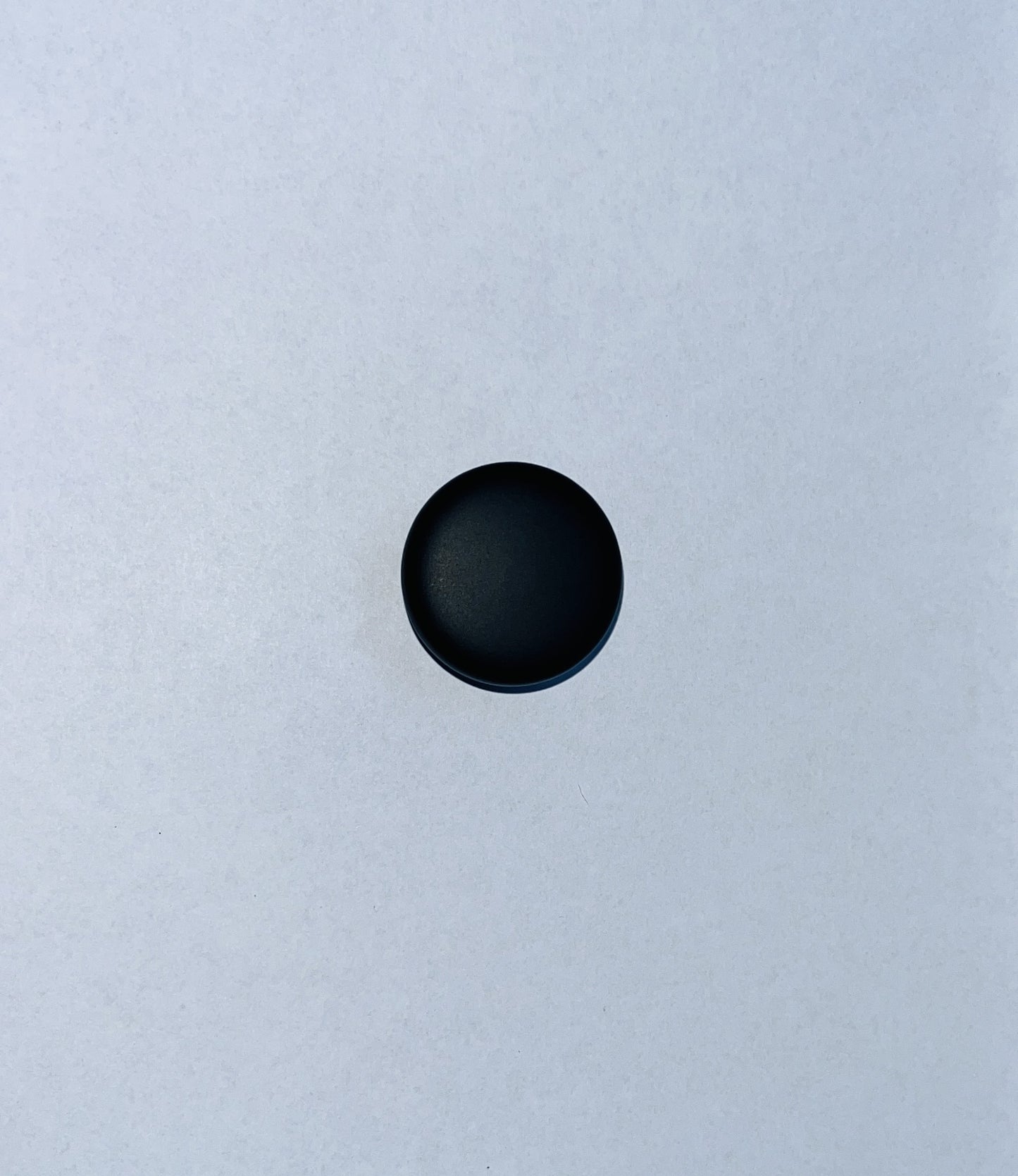 Flat Top Black Knob 33mm