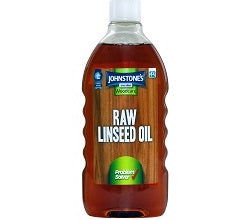 JOHNSTONE'S RAW LINSEED OIL 500ML - Woodworkers.ie - 
