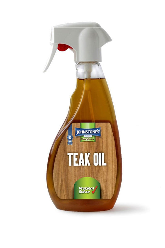 JOHNSTONE'S TEAK OIL SPRAY 500ML - Woodworkers.ie - 