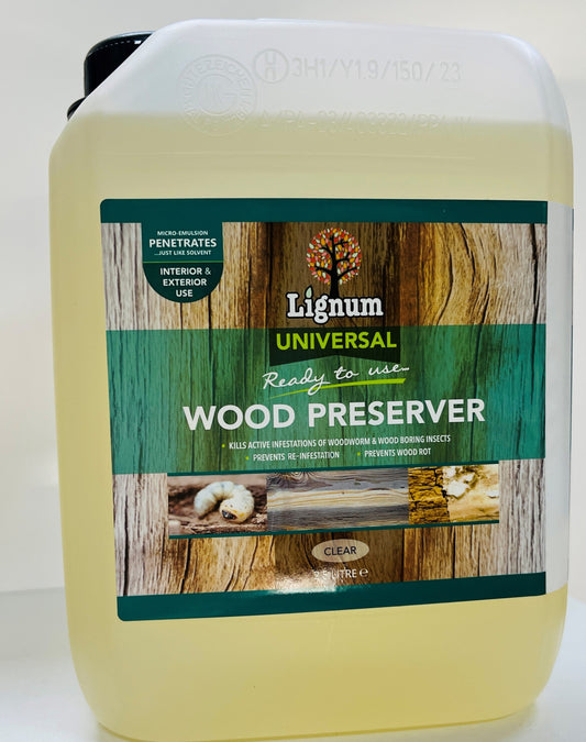 LIGNUM WOOD PRESERVER 2.5LT CLEAR