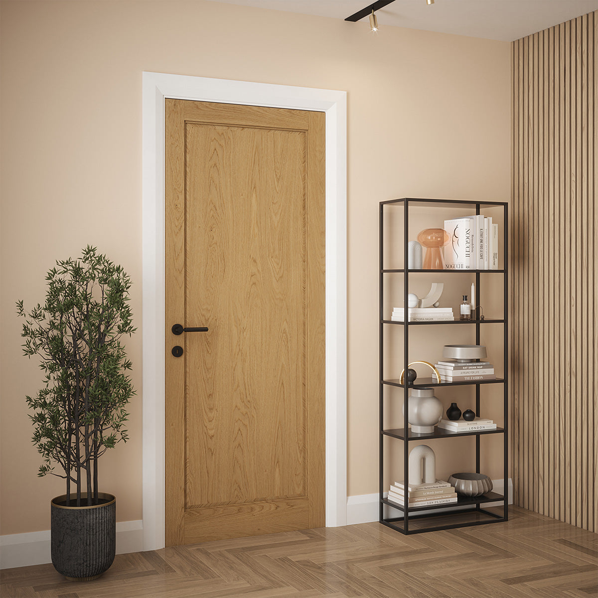 RUSHMORE SHAKER OAK DOOR PRE-FINISHED