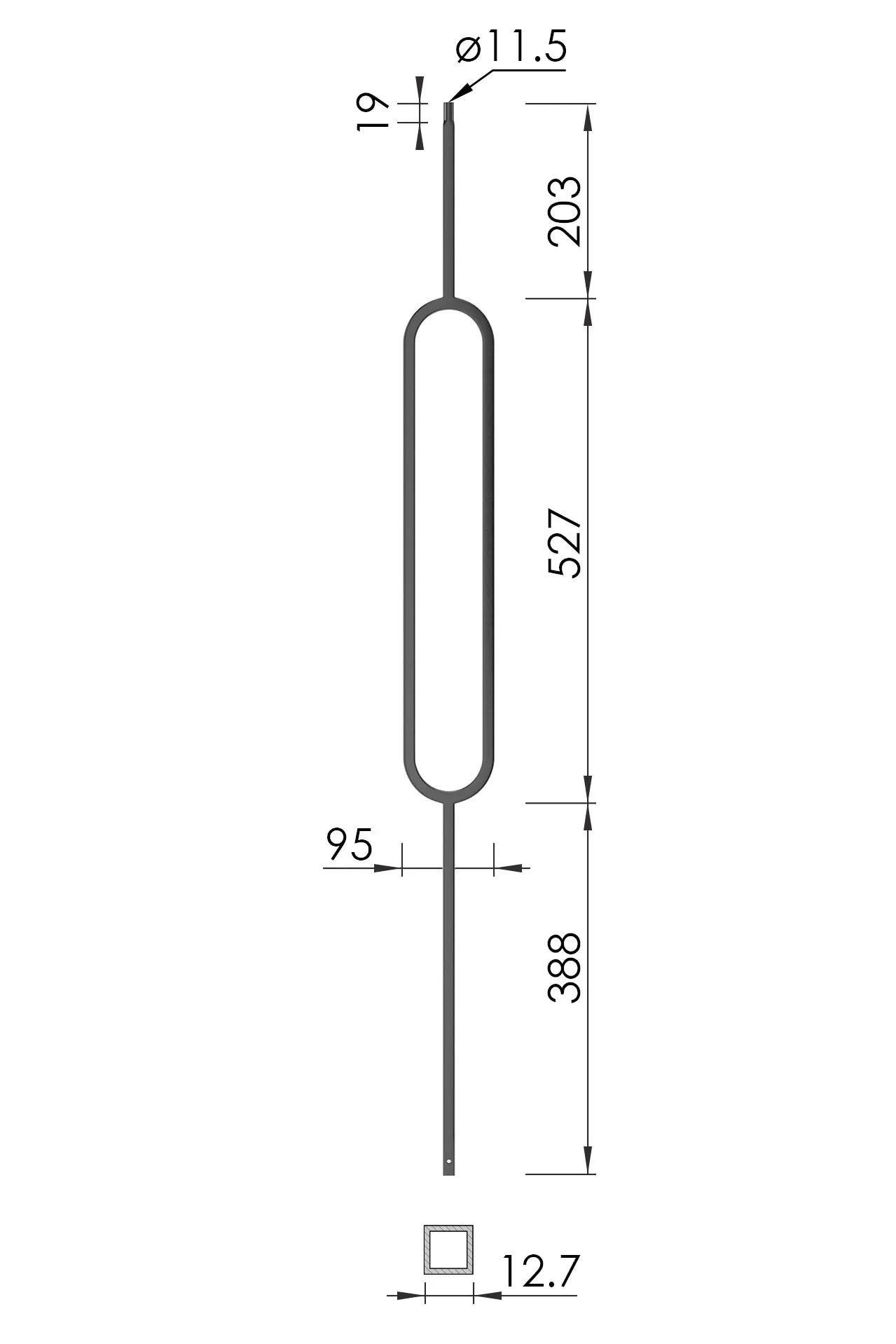 MATRIX SQUARE STAIR PARTS