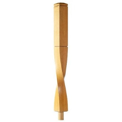 Milano 350mm Square Newel Post - Woodworkers.ie - 