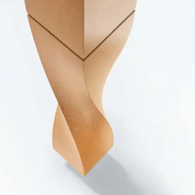 Milano Long Square Newel Post - Woodworkers.ie - 