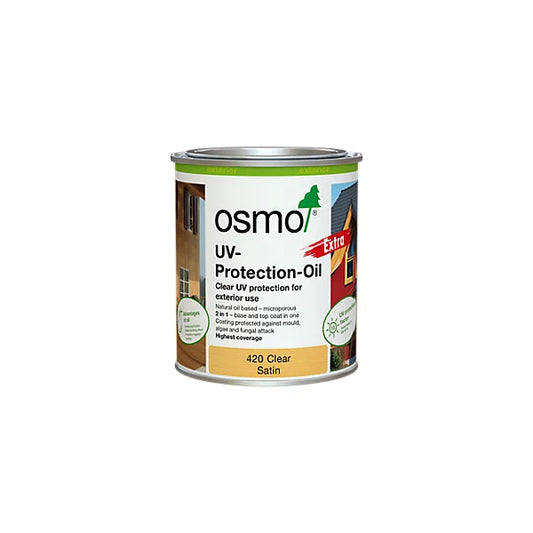 OSMO CLEAR SATIN UV PROTECTION OIL 2.5LT