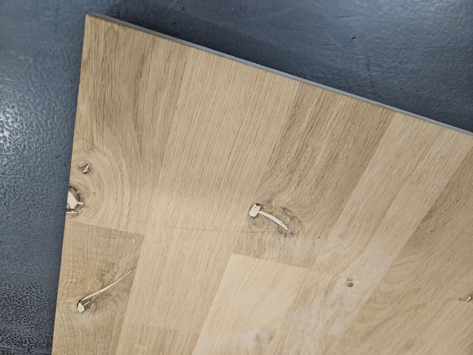 Oak Furniture Panel**Oak  4mm  Jointed Staves On Both Sides  Of 12mm Mdf Core ** 2380 X 1200  X 20mm - Woodworkers.ie - 