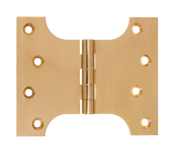 PARLIAMENT HINGE BRASS 102 X 76 X 127 - Woodworkers.ie - 