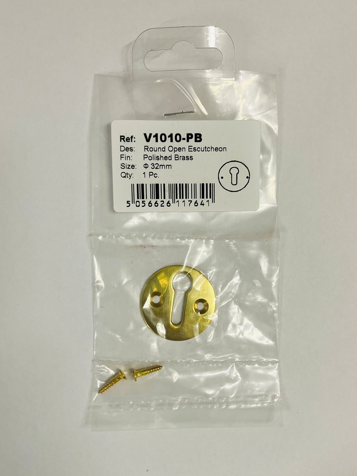OPEN ESCUTCHEON  (3 VARIANTS)