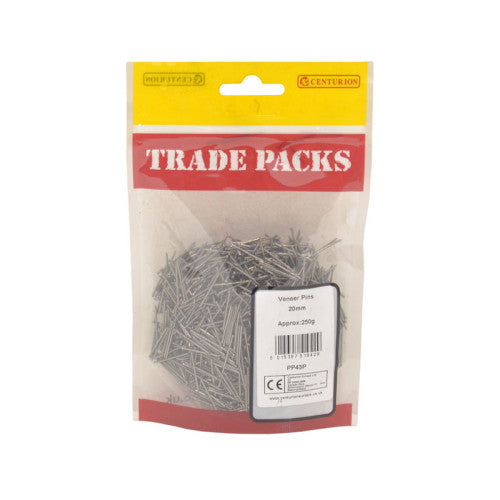 CENTURION VENEER PINS 250G  ( 3 Variants available)