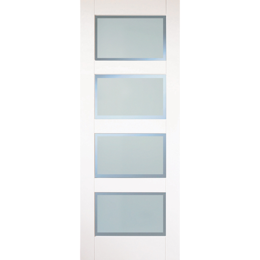 KIRKLAND ETCH CLEAR BORDER GLAZED PRIMED