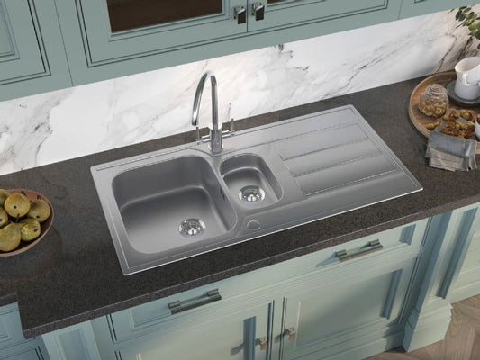 PYRAMIS ATHENA 11/2 BOWL SINK - Woodworkers.ie - 