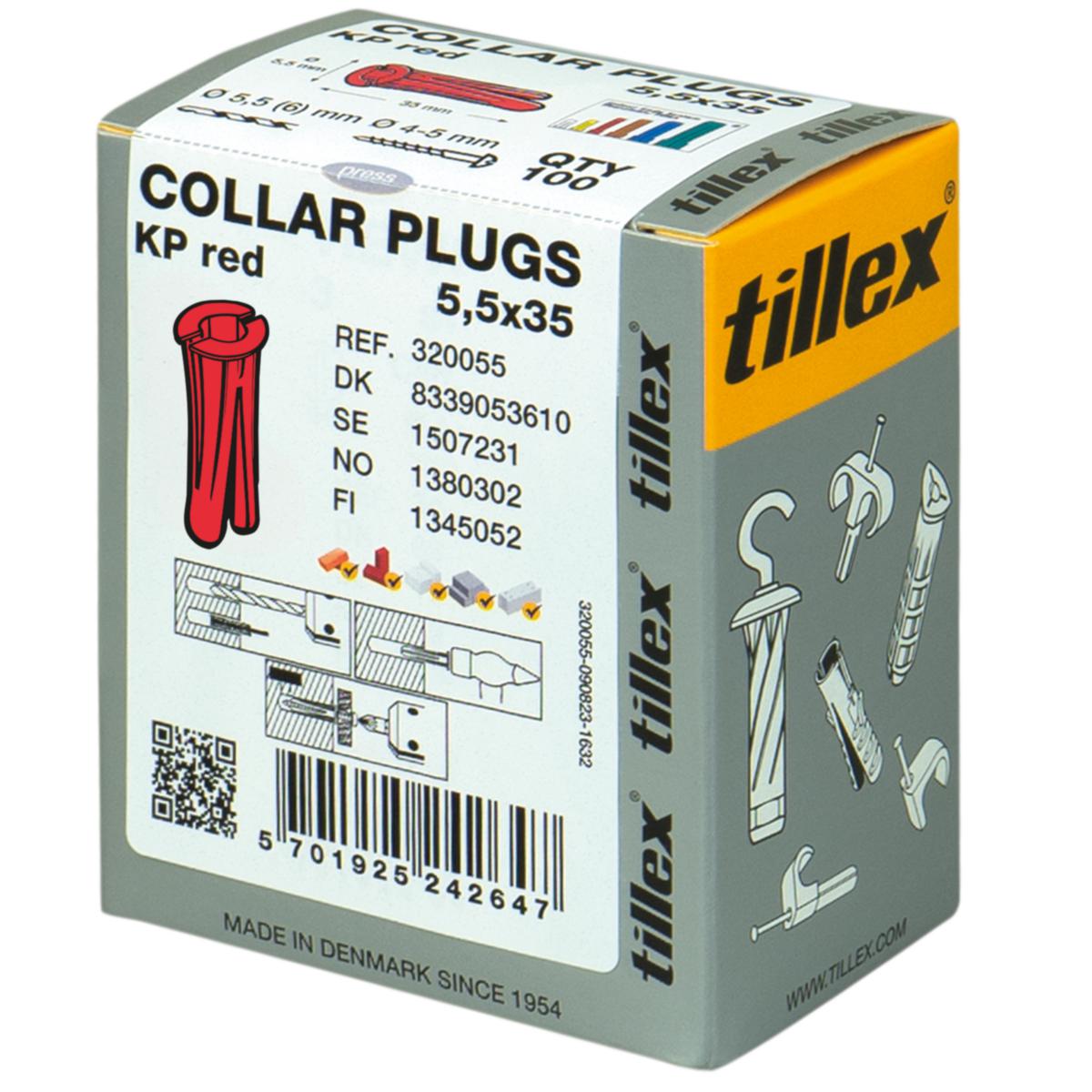TILLEX COLLAR PLUGS ( 2 VARIANTS )
