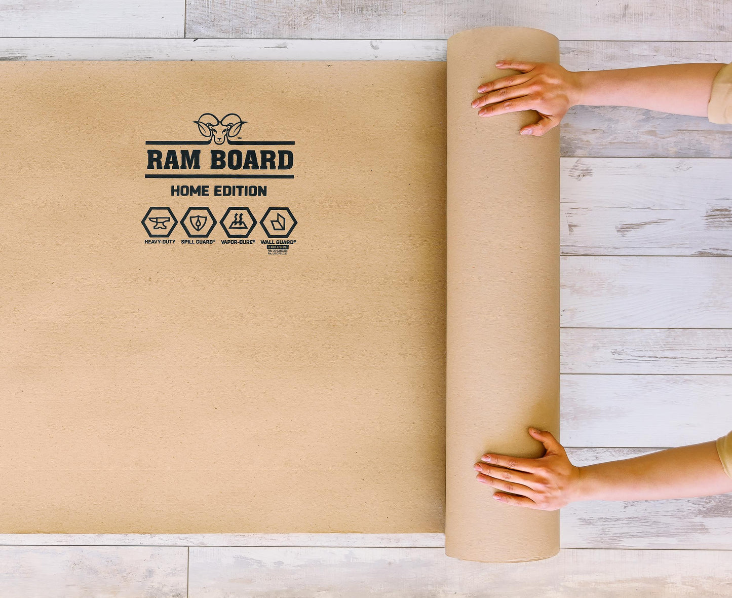 RAM BOARD FLOOR PROTECTION 15M X 900