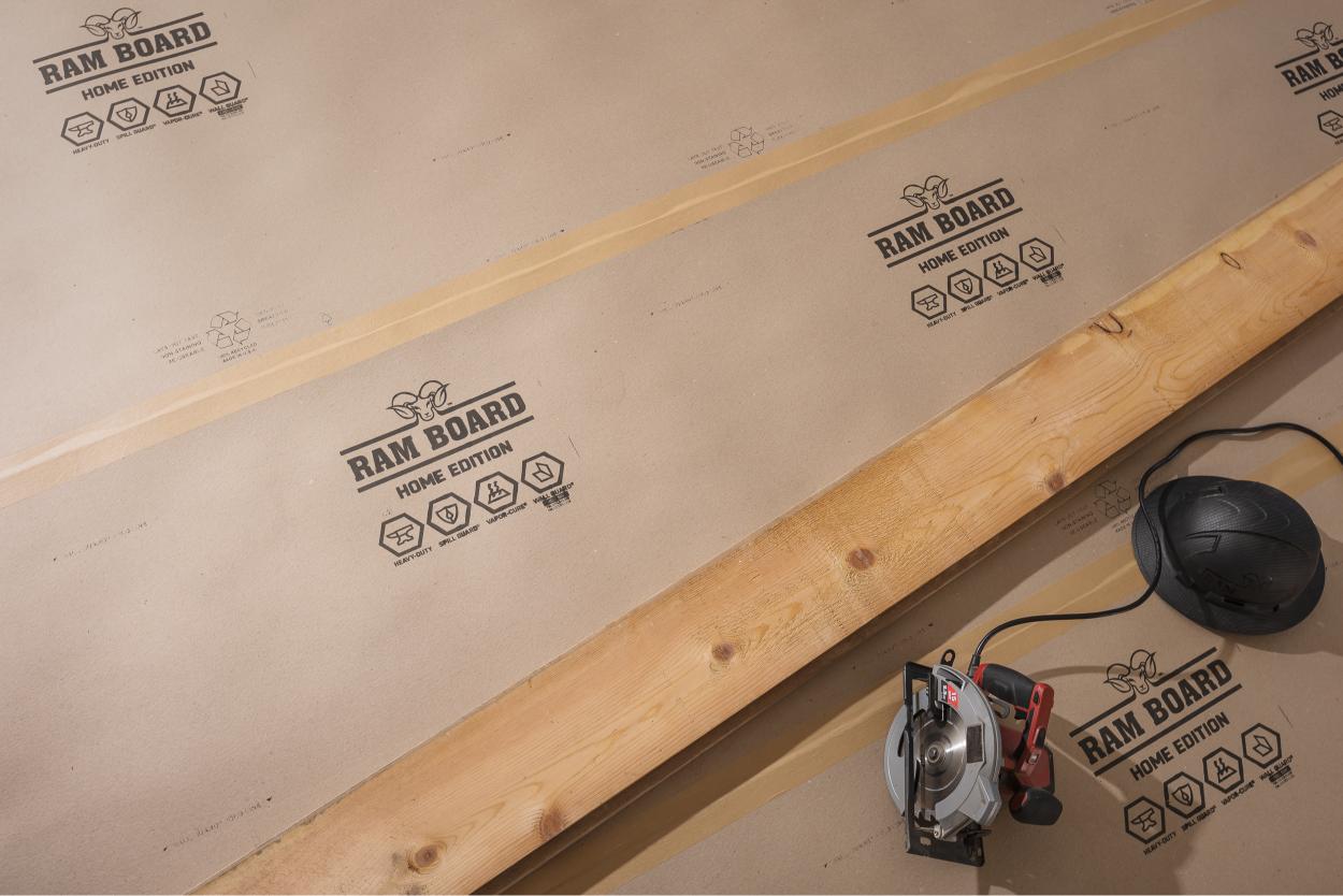 RAM BOARD FLOOR PROTECTION 15M X 900