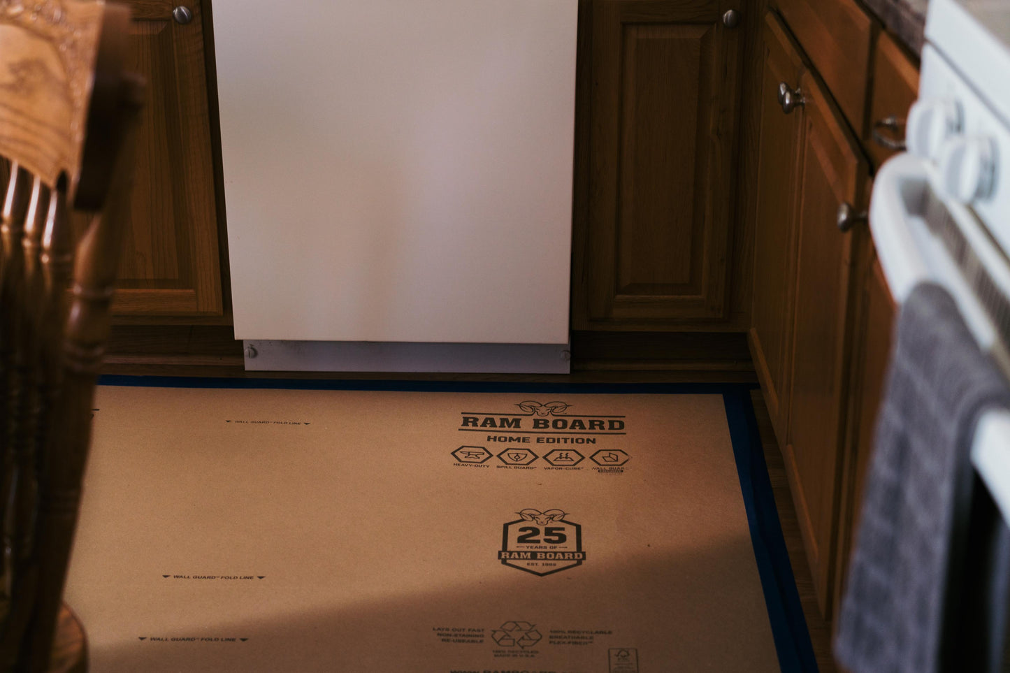 RAM BOARD FLOOR PROTECTION 15M X 900