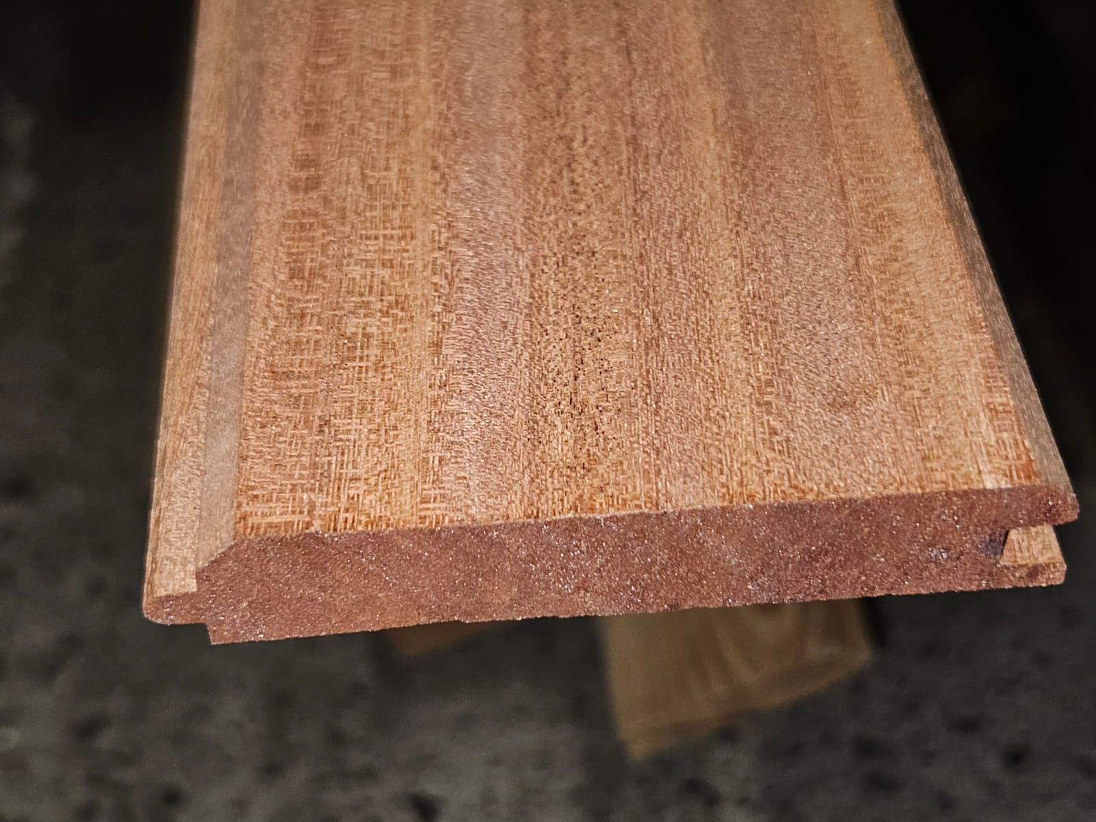 SAPELE MAHOGANY   TGV  SHEETING 94MM X15MM  PER  4.8MT LENGTH - Woodworkers.ie - 