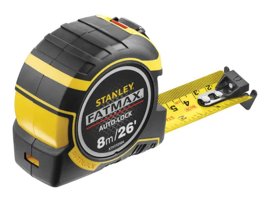 STANLEY 8 METRE FAT MAX AUTO LOCK TAPE