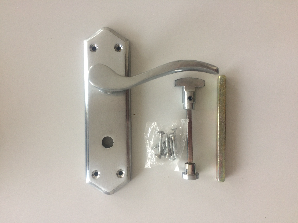 Sonnato Torino Satin Chrome Bathroom Handle