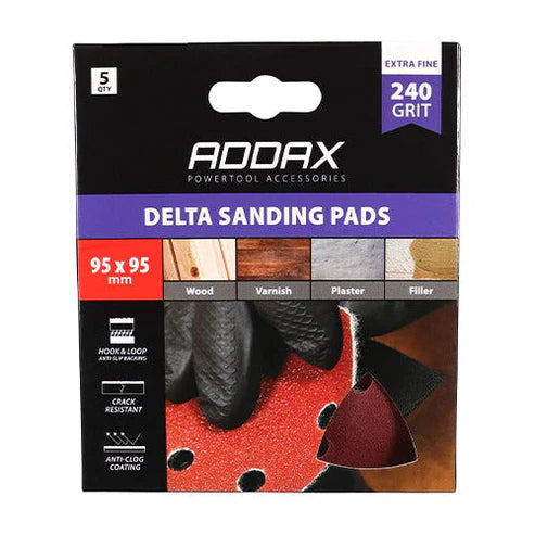 TIMCO 95X95 DELTA SANDING PADS
