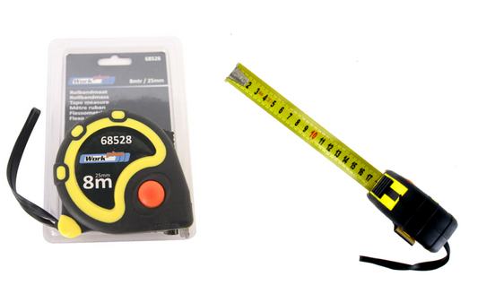 TAPE MEASURE 8MT    X 25MM