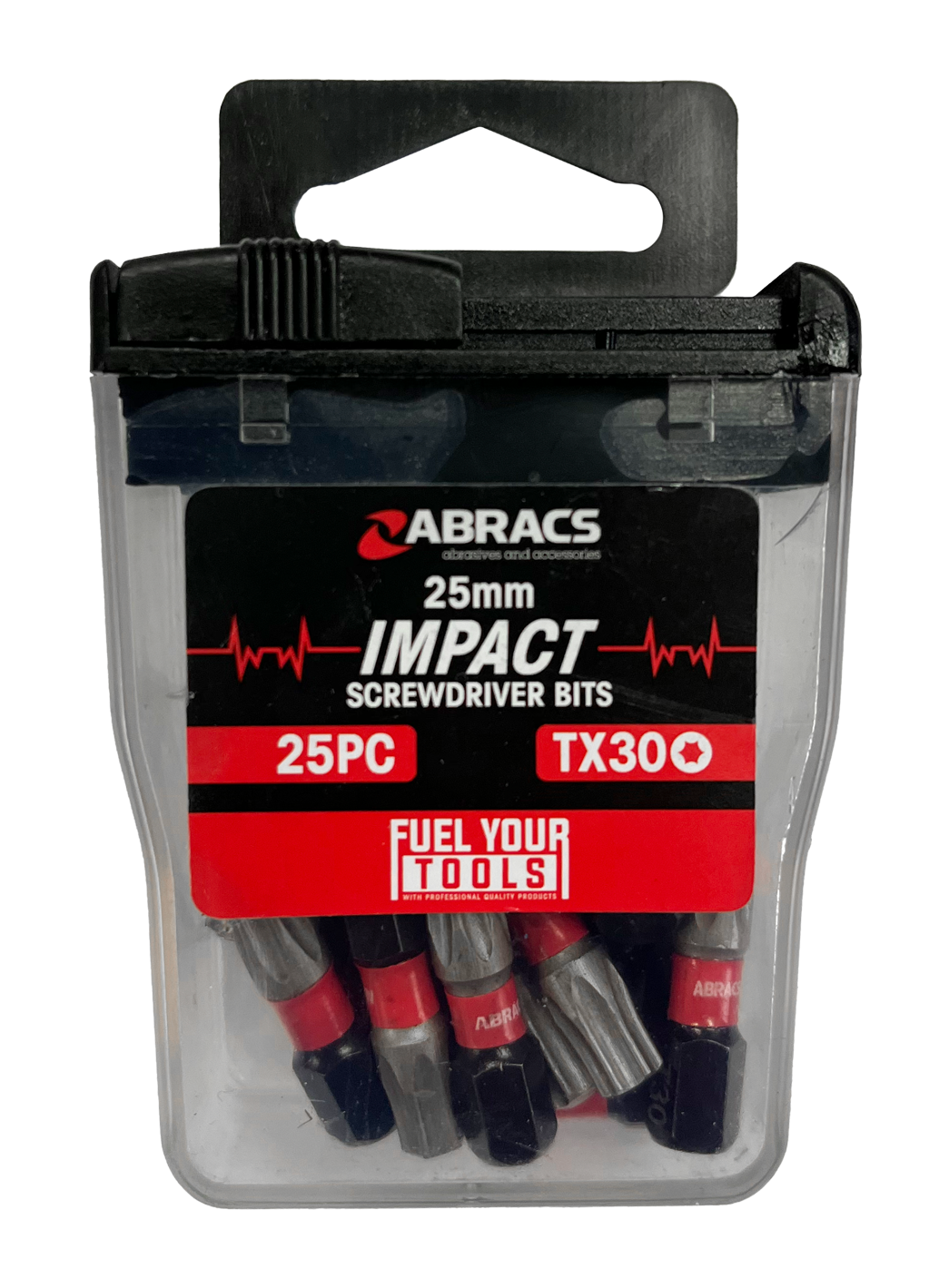 ABRACS TX30 IMPACT SCREWDRIVER BIT 25mm 25PK