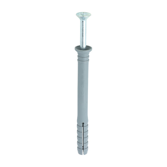 Timco  6 X 60 Nylon Hammer Fixing Pk10 - Woodworkers.ie - 