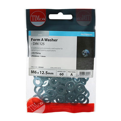 Timco M6  Form Washer Pk60 - Woodworkers.ie - 