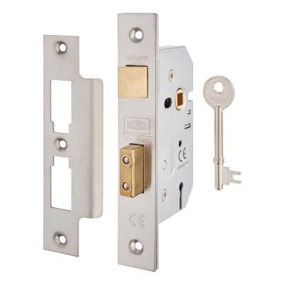 UNION 3 LEAVER MOR/LOCK 3" CHROME - Woodworkers.ie - 