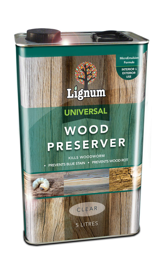 LIGNUM WOOD PRESERVER 5LT CLEAR
