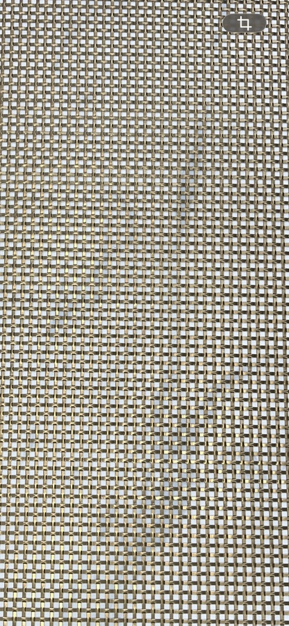 SMALL SIZE 1000 x 670   BRONZE .GRILLE NO.7 WEAVE