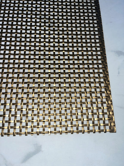 SMALL SIZE 1000 x 670   BRONZE .GRILLE NO.7 WEAVE