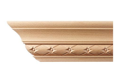 DECORATIVE  MOULD  CORNICE  63MM X 73MM  X 2440MM  LONG